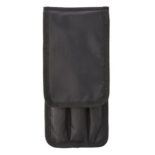 【MUJI 無印良品】尼龍書型化妝包/黑.約12x20.5x4cm 歷史價格詳細信息