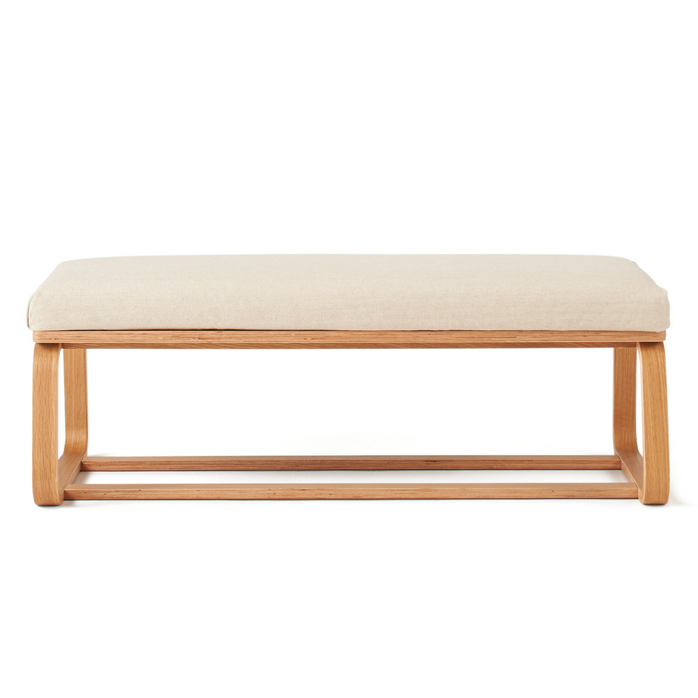 【MUJI 無印良品】LD兩用長凳(棉鬆絨/淺灰/大型家具配送) 歷史價格詳細信息
