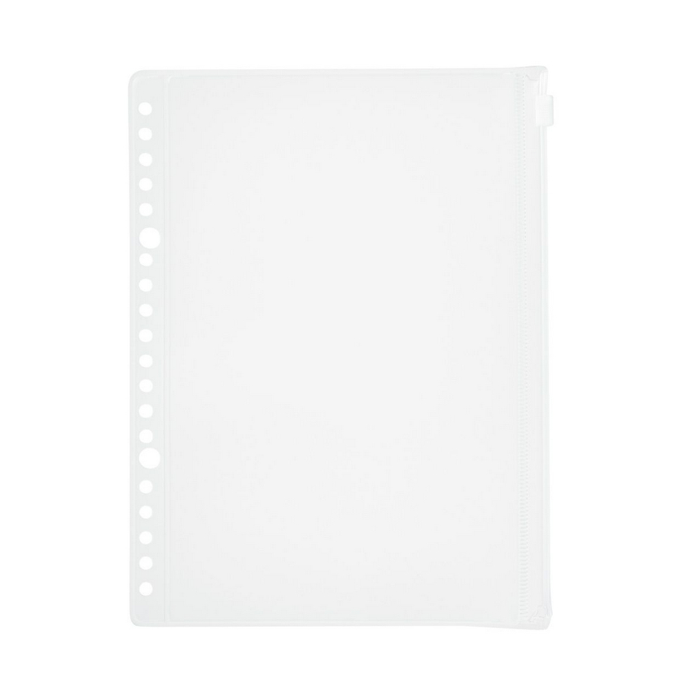 EVA收納袋.附拉鍊/A5活頁夾用20孔【MUJI 無印良品】 歷史價格詳細信息