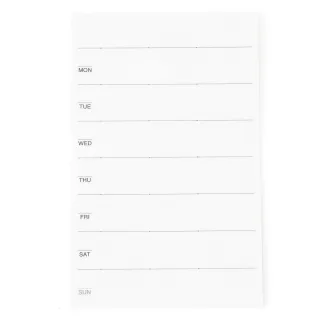 【MUJI 無印良品】週間筆記本/2023年12月開始/B6 歷史價格詳細信息
