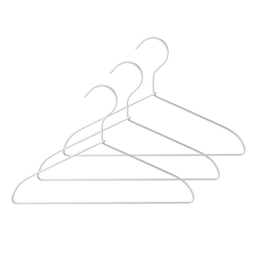 【MUJI 無印良品】鋁製洗滌用衣架/肩帶型/約寬42cm(3支組x10組,共30支) 歷史價格詳細信息