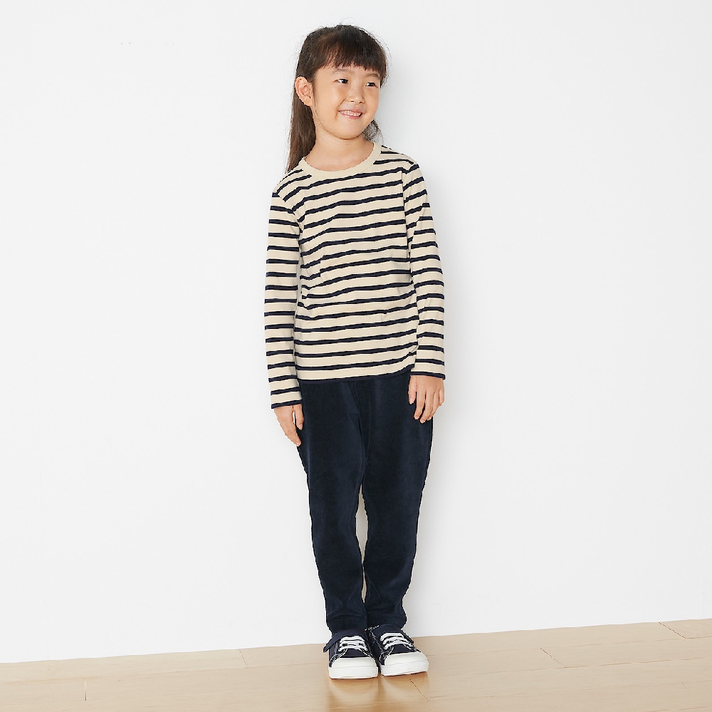 兒童有機棉馬杜拉斯格紋開領短袖襯衫【MUJI 無印良品】 歷史價格詳細信息