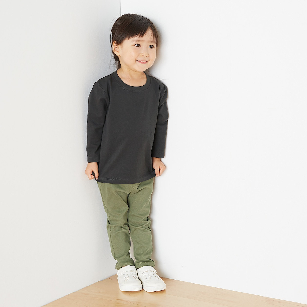 【MUJI 無印良品】幼兒有機棉混起毛針織長袖T恤(共3色) 歷史價格詳細信息