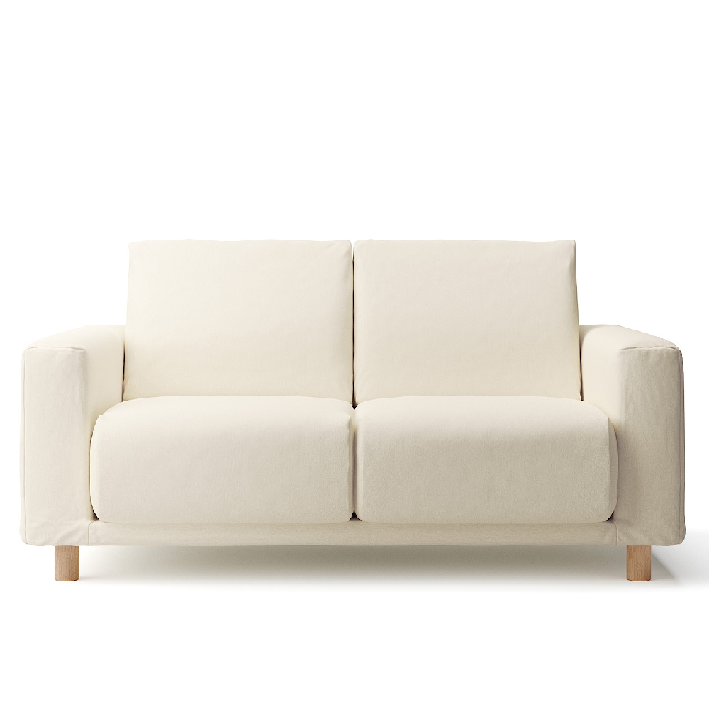 【MUJI 無印良品】水洗棉帆布聚氨酯獨立筒沙發凳套/灰色(大型家具配送) 歷史價格詳細信息