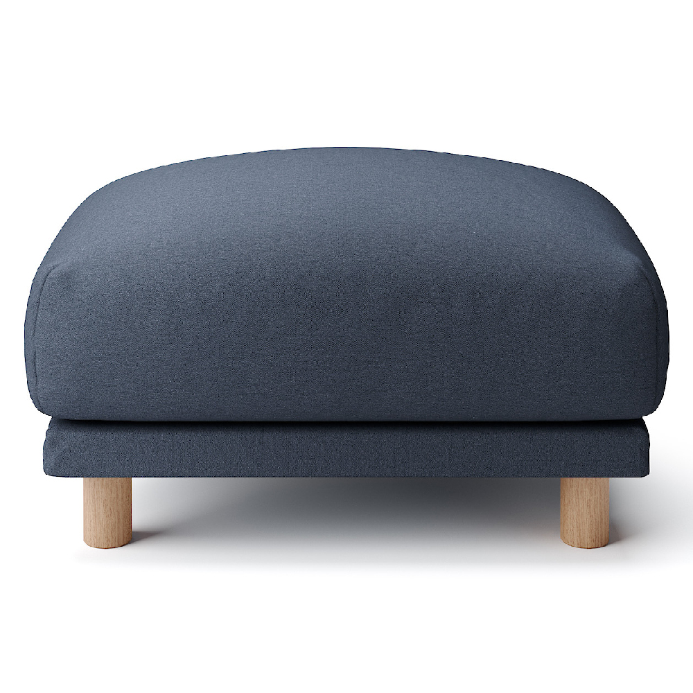 【MUJI 無印良品】沙發凳/羽毛獨立筒(棉丹寧羽毛獨立筒沙發凳套/深藍/大型家具配送) 歷史價格詳細信息