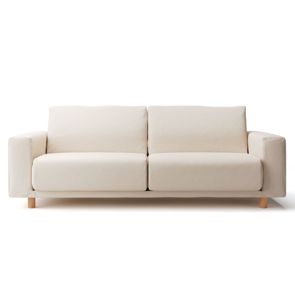 沙發本體/3人座/聚氨酯獨立筒(大型家具配送)【MUJI 無印良品】 歷史價格詳細信息