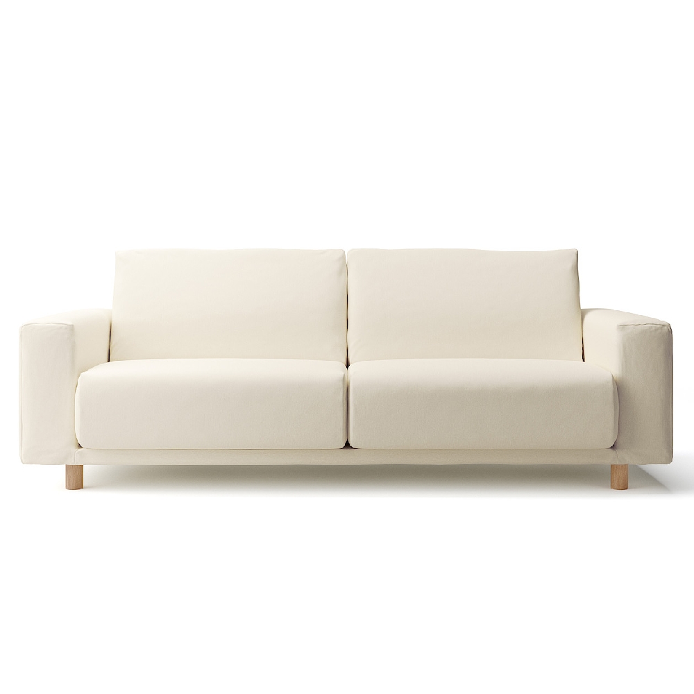 沙發本體/3人座/聚氨酯獨立筒(大型家具配送)【MUJI 無印良品】 歷史價格詳細信息