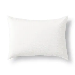 棉凹凸織枕套/43柔白【MUJI 無印良品】 歷史價格詳細信息
