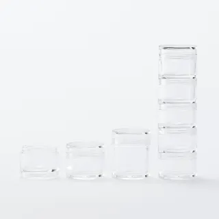 【MUJI 無印良品】壓克力分裝盒/5層.直徑3.5×12.1cm 歷史價格詳細信息