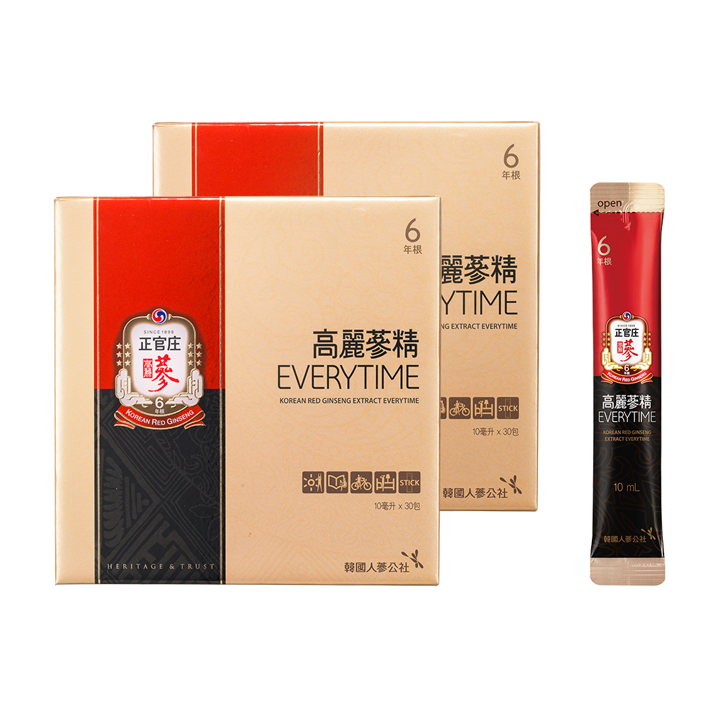 正官庄高麗蔘精EVERYTIME禮盒 （10毫升*30包） 歷史價格詳細信息