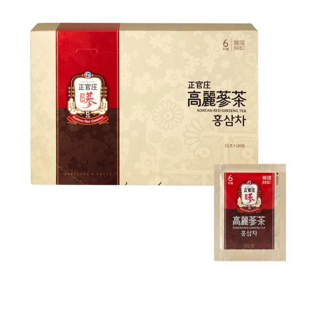 正官庄 高麗蔘茶100包│官方旗艦館 歷史價格詳細信息