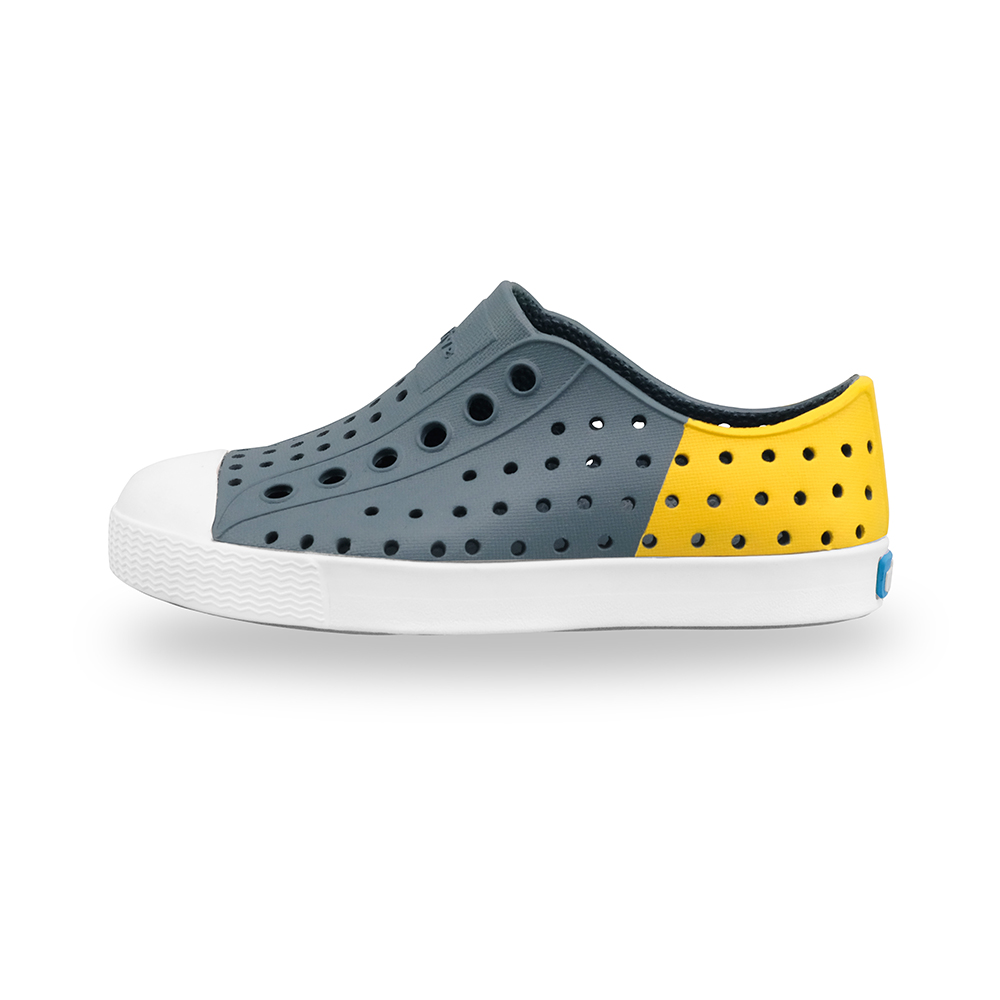 Native Jefferson 灰色 輕量 洞洞 懶人鞋 男款NO.B1588【新竹皇家 11100100-1501】 歷史價格詳細信息