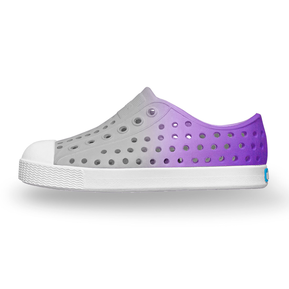 【Native Shoes】小童鞋 JEFFERSON KIDS(灰霧藍X黃) 歷史價格詳細信息
