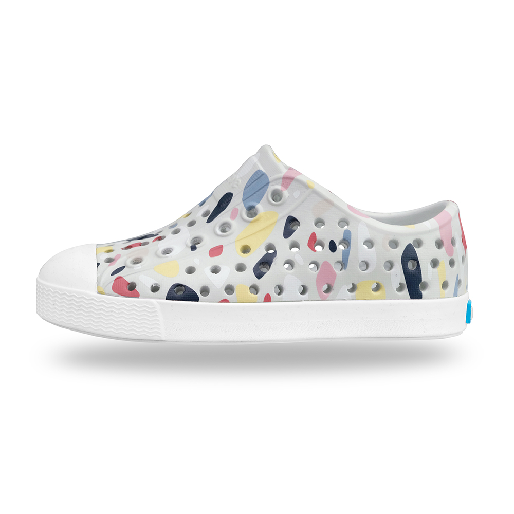 【Native Shoes】小童鞋 JEFFERSON KIDS(灰霧藍X黃) 歷史價格詳細信息