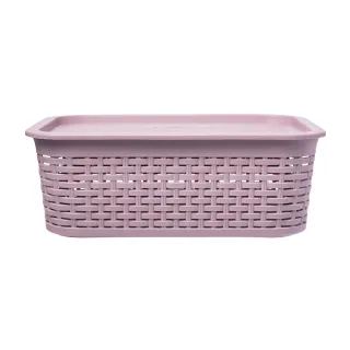HOLA 米勒附蓋編織紋收納籃S 藕粉 歷史價格詳細信息