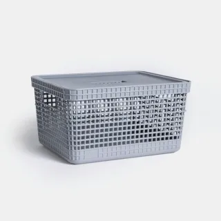 【HOLA】OU 巴西附蓋收納箱 粉 MH 歷史價格詳細信息