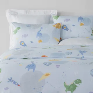 HOLA 恐龍世紀純棉防螨抗菌床被組-雙人 歷史價格詳細信息