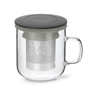 丹麥泡茶玻璃杯350ml 2.0(黑+灰) 歷史價格詳細信息