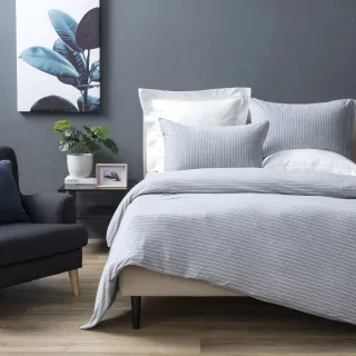 HOLA 自然針織條紋 被套 單人 現代藍 歷史價格詳細信息