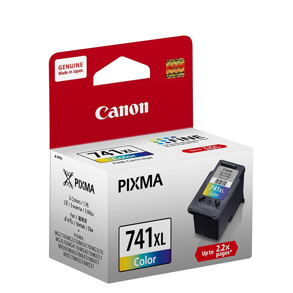 【Canon】CL-741XL 日本製原廠原裝  彩色高容量墨水匣(防水 / MG3670) 歷史價格詳細信息