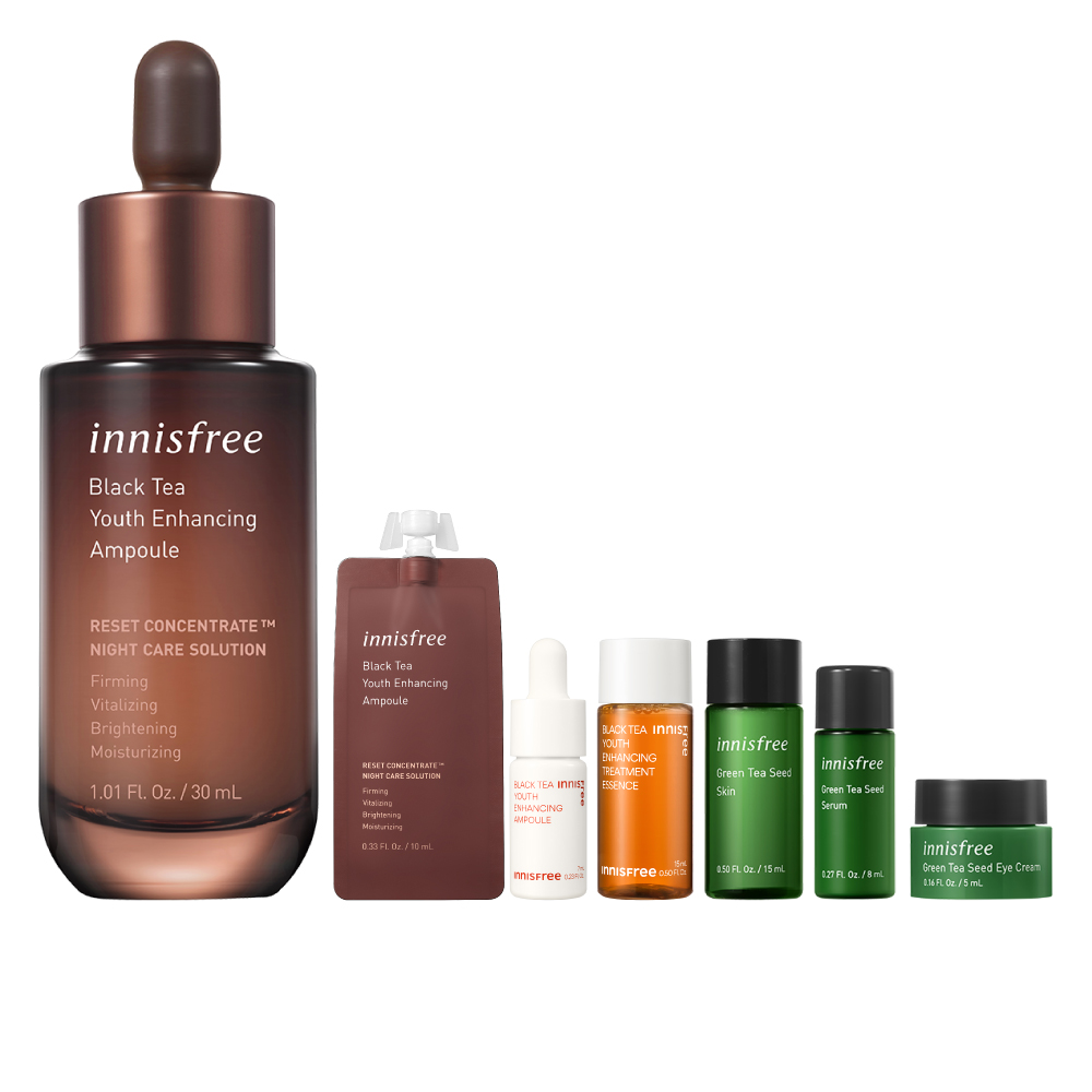 INNISFREE 濟州紅茶修護三件組 (加購專用) 歷史價格詳細信息