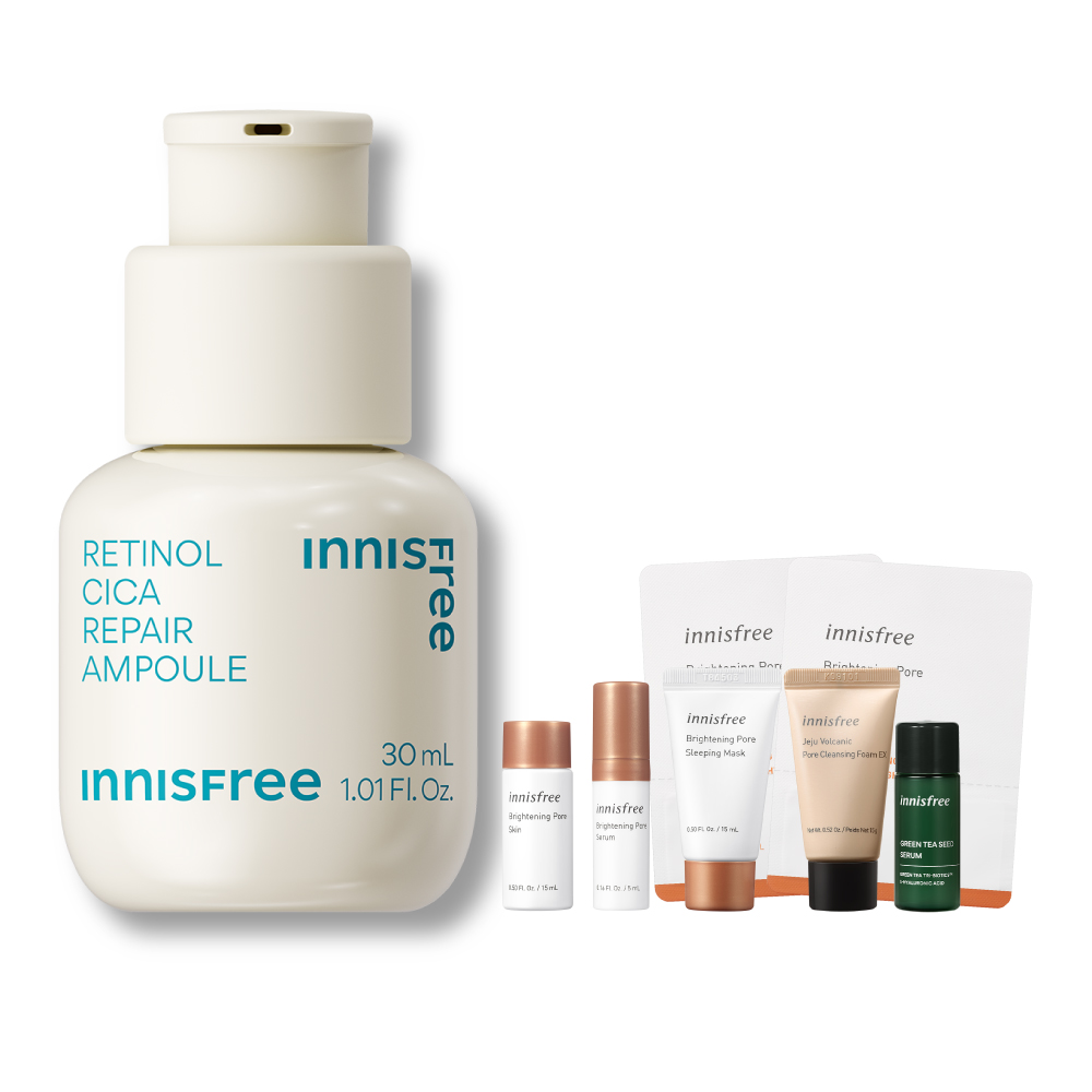 innisfree A醇淨膚抗荳調理組(A醇安瓶+集中貼) 歷史價格詳細信息