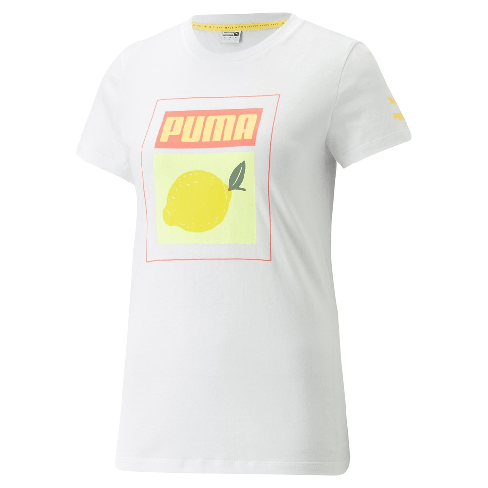 PUMA 流行系列 Summer Streetwear 女款 印花 短袖上衣 T恤 歐規 53255227 歷史價格詳細信息