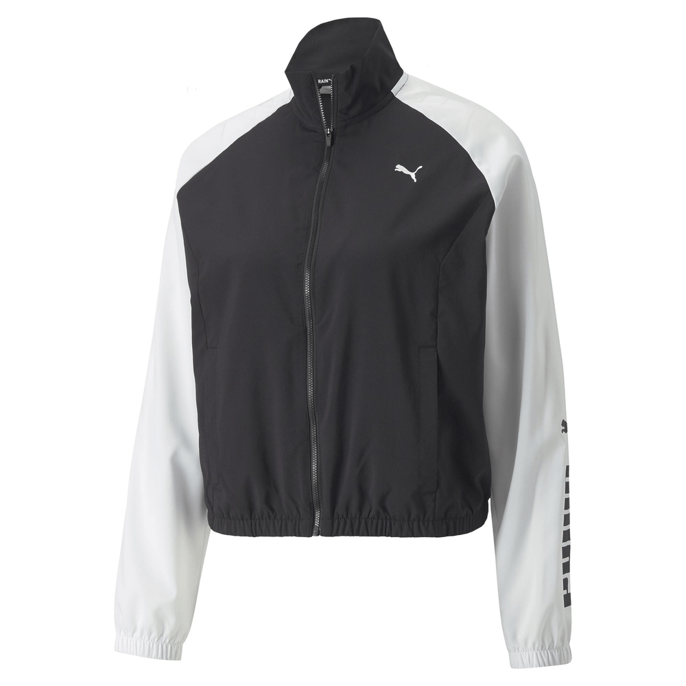 【PUMA】訓練系列Puma Fit風衣外套 風衣外套 女 黑色-52307301 歷史價格詳細信息