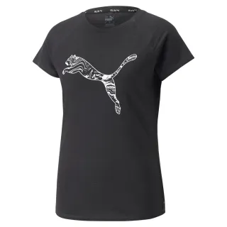 【PUMA】慢跑系列Logo短袖T恤 短袖上衣 女 白色-52326652 歷史價格詳細信息