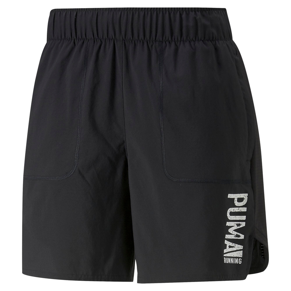 PUMA 短褲 慢跑系列PLCD圖樣 7吋 短風褲 男 52241651 黑色 歷史價格詳細信息