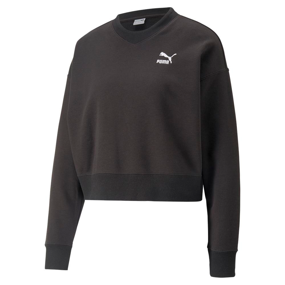 【PUMA】流行系列Classics+圓領衫(F) 長袖上衣 女 粉色-62428964 歷史價格詳細信息