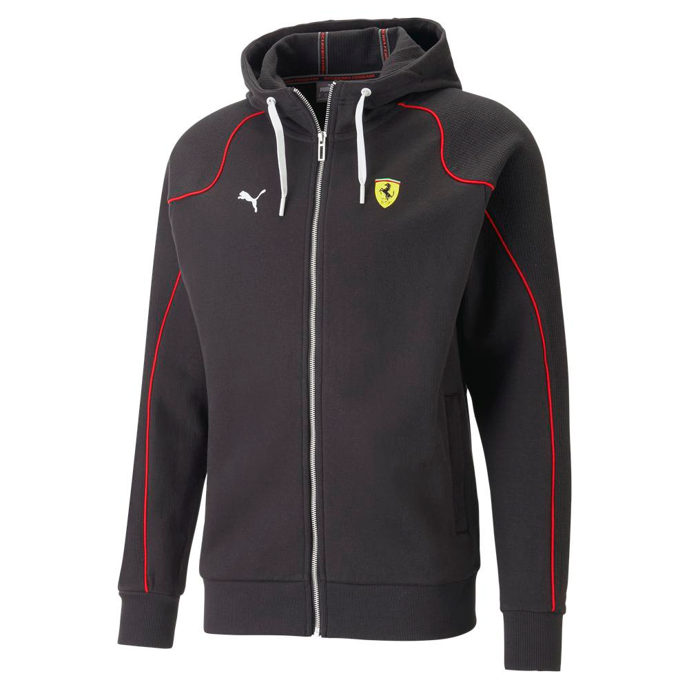 PUMA 連帽外套 法拉利經典系列Style 運動外套 男 53577301 黑色 歷史價格詳細信息