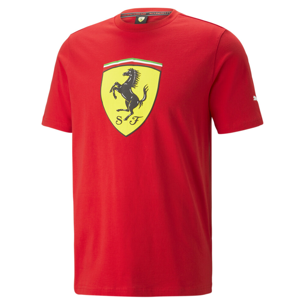 PUMA 法拉利車迷系列大盾牌 男短袖上衣 59984902 紅色 歷史價格詳細信息