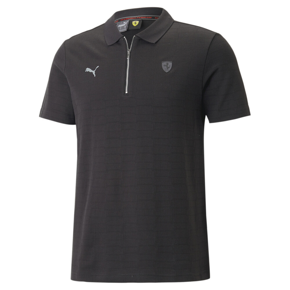 PUMA 法拉利經典系列Style 短袖 Polo衫 運動上衣 休閒上衣 男 53577501 黑色 歷史價格詳細信息