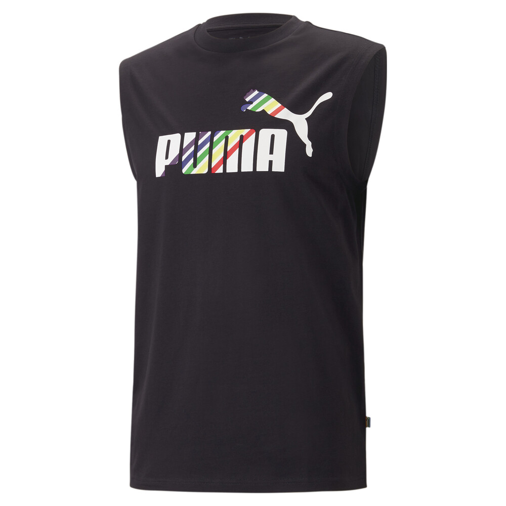 【PUMA】基本系列LIL休閒背心 背心上衣 男 黑色-67338301 歷史價格詳細信息