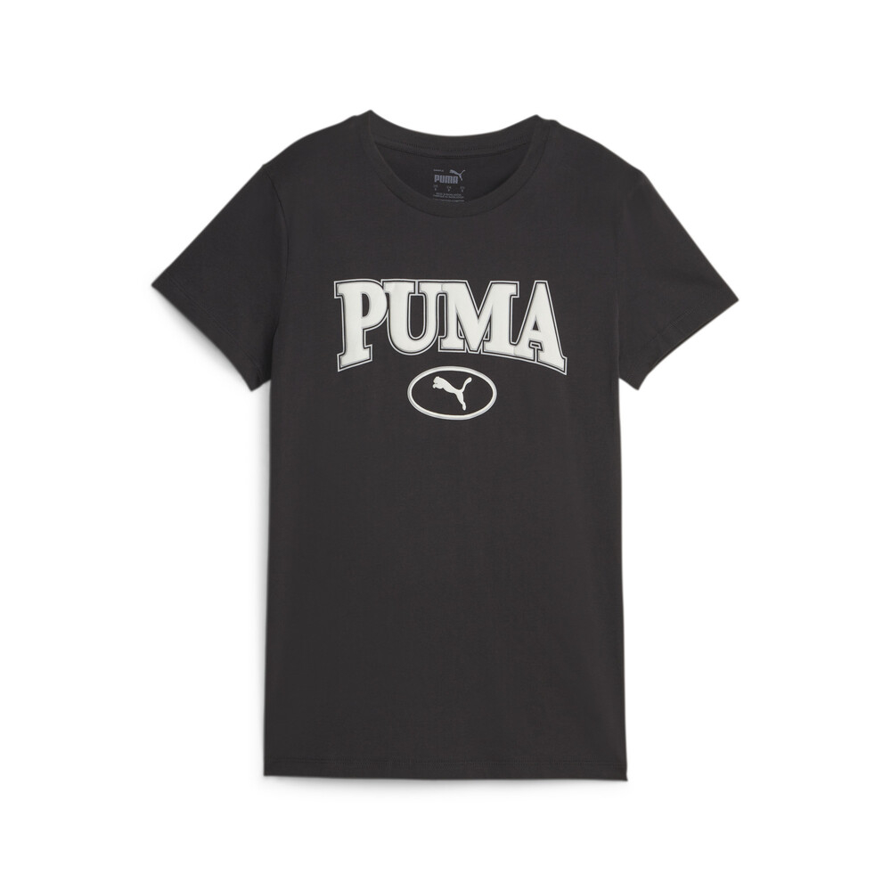 PUMA 基本系列 Puma Squad 圖樣短袖T恤 女款 短袖上衣 短T 謝欣穎同款 67661165 歷史價格詳細信息