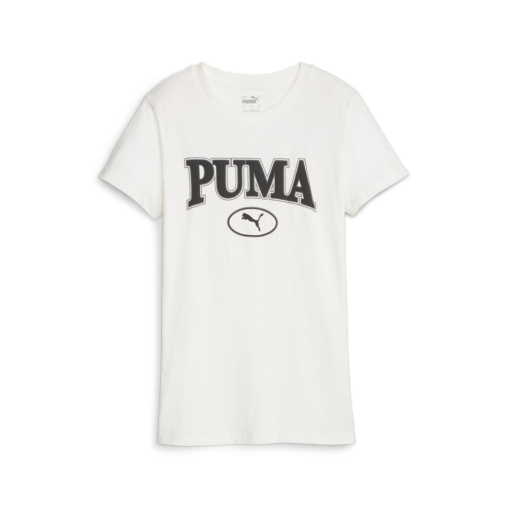PUMA 基本系列 Puma Squad 圖樣短袖T恤 女款 短袖上衣 短T 謝欣穎同款 67661165 歷史價格詳細信息