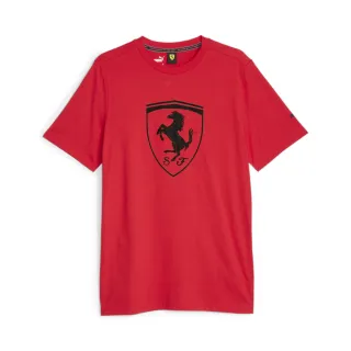 PUMA 法拉利車迷系列大盾牌 男短袖上衣 59984902 紅色 歷史價格詳細信息