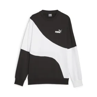 【PUMA】基本系列Puma Power Cat長厚連帽T恤 連帽上衣 女 拼接 紫白-67397725 歷史價格詳細信息