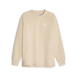 【PUMA】流行系列Classics質感圓領衫(N) 圓領套頭衫 男女款 白色 大學T-62521917 歷史價格詳細信息