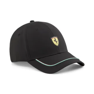 【PUMA】Ferrari Race系列棒球帽(N) 休閒帽 中性款 黑色-02553602 歷史價格詳細信息