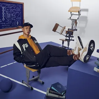 【PUMA】流行系列P.Team Fanbase棒球外套(N) 休閒外套 男女 黑色-62369101 歷史價格詳細信息