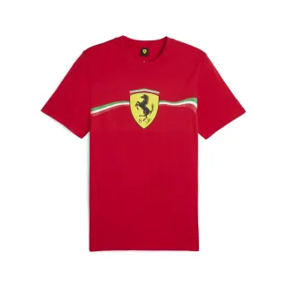 PUMA 法拉利車迷系列大盾牌 男短袖上衣 59984902 紅色 歷史價格詳細信息