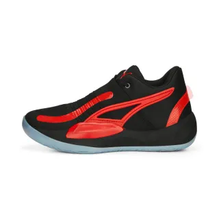 Puma 籃球鞋 Rise Nitro 男鞋 黑 螢光黃 橘 藍 氮氣 內靴式襪套 支撐 穩定 運動鞋 37701203 歷史價格詳細信息