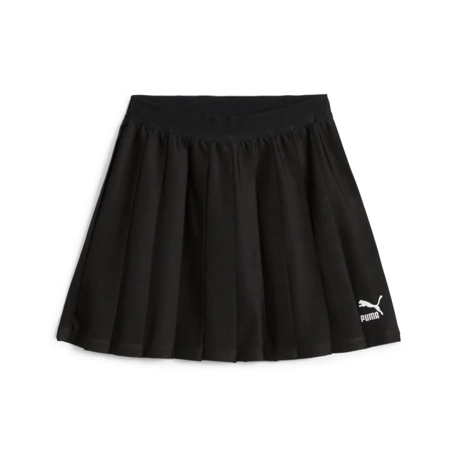【PUMA】流行系列Classics百褶短裙(F) 短裙 女 黑色-62423701 歷史價格詳細信息
