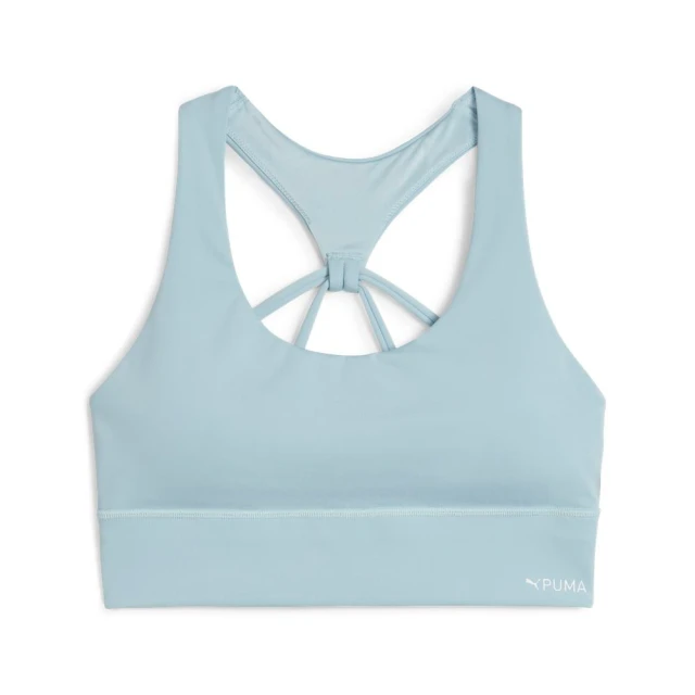 【PUMA】運動內衣 Evolve Longline Bra 藍 白 中強度 排汗 可拆襯墊 運動 瑜珈(524800-22) 歷史價格詳細信息