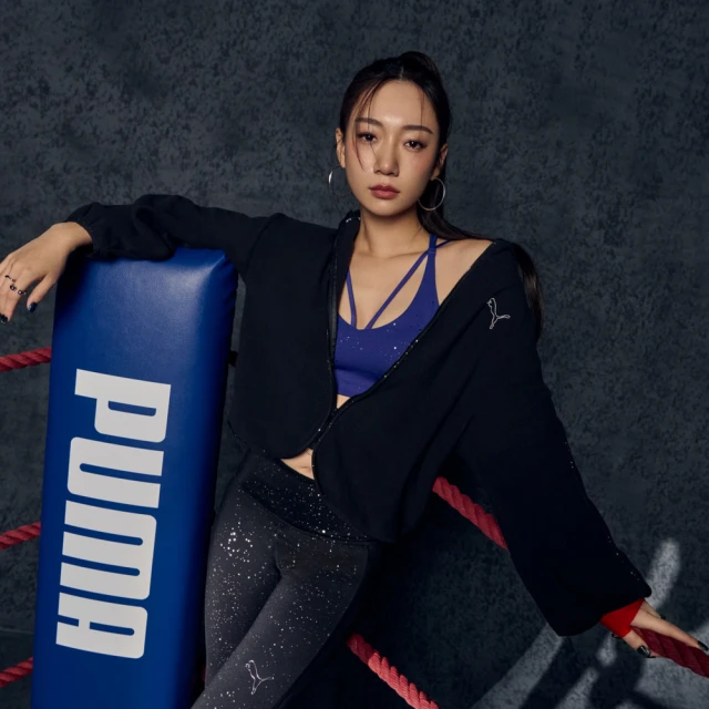 【PUMA】訓練系列Intergalactic低衝擊運動內衣(F) 運動內衣 女 藍色-52579527 歷史價格詳細信息