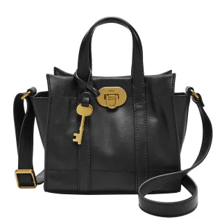 【FOSSIL 官方旗艦館】Carmen 麂皮大容量兩用手提包-黑X棕色 ZB7891199(附真皮背帶) 歷史價格詳細信息