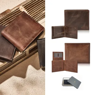 【FOSSIL 官方旗艦館】Derrick 棕色真皮大零錢袋RFID皮夾 男 ML3687200 歷史價格詳細信息