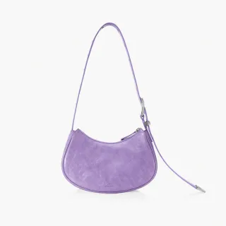 【FIND KAPOOR】BELTY 25 CRINKLED 可調式肩背新月包 桃粉色 歷史價格詳細信息